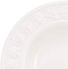 [Officially Imported] Wedgwood Festivity Ivory Pair Soup Plates, 23cm, Wedding Gift, 1054020