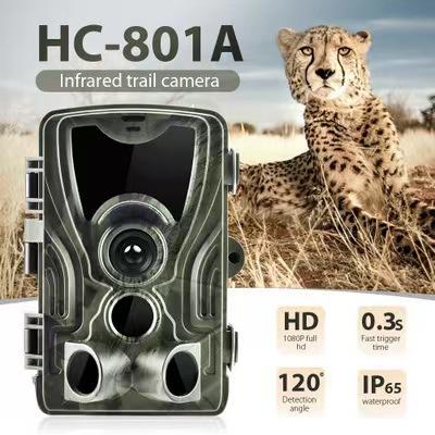 HC-801A Trail Camera, 36MP, 4K Video, IP65 Waterproof, 120° Angle