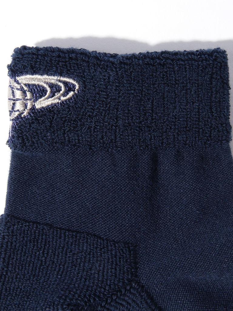 Socks Embroidered Quarter Socks Navy Free Size 81430119629 [BEAMS GOLF] <MEN> / Men's