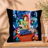 Vintage Movie Scott Pilgrim VS The World Pillow Covers Sofa Decorative Home Doublesided Printing Short Plush Cute Cushion Cover