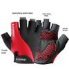 1 Pair Cycling Gloves Breathable Bicycle Gloves, Gel Pads Mountain Bike Gloves, Non-Slip Road Biking Gloves for Workout Sports