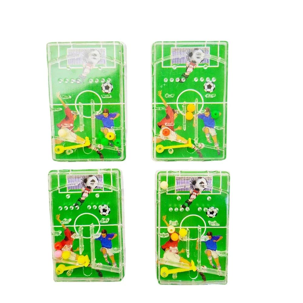 20PCS Soccer Table Football Maze Game For Kids Early Educational Toy Football Theme Birthday Party Decor Girls Boys Favors Gift