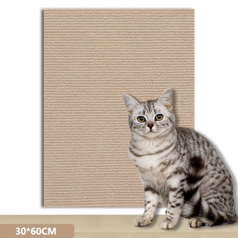 Self-Adhesive Carpet Cats Scratch Board Wall Anti Cat Scratch Sofa Diy Cats Scratch Board Sofa Protection Paws Sharpen Trimmable