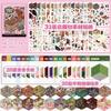 Miniature Scene Sticker Book Sunny Town 3d Cartoon Cabin Diy Decor