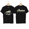 New Men'S T-Shirt Casual Indian Motorcycle Pure Cotton T Shirt Graphic Oversized Motorcycle Retro Street Clothing Casual Top