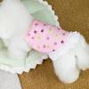 Cute Small Dog Dress Lace Ruffle Trim Girl Dog Tutu Dress Soft Breathable Puppy Vest Summer Pet Outfits for Small Dogs Cats