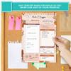 52 Sheets Schedules Journal Portable A5 Agenda Planner Time Management Notebook  Office Supplies
