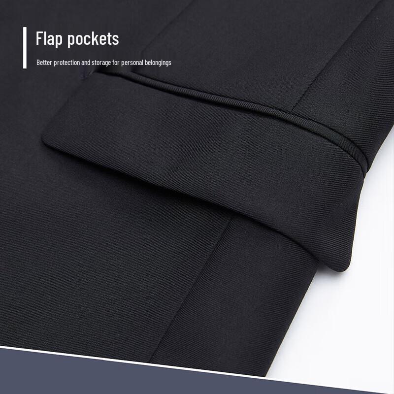 ROMON Men's Slim Fit Business & Wedding Suit Set