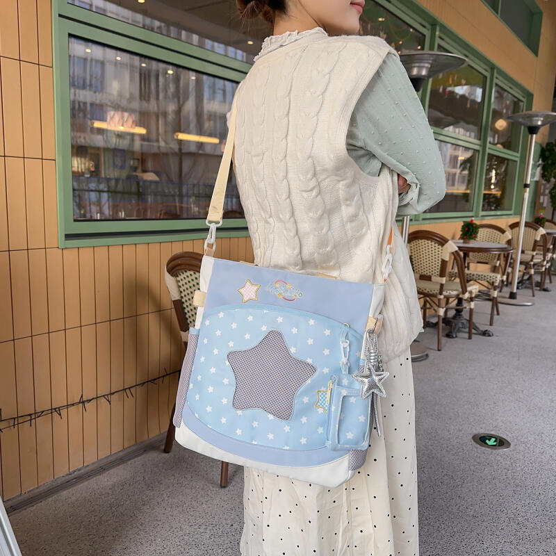 Nylon Bag Women's Crossbody Bag Large Capacity Student Shoulder Bag