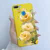 For Honor 9 Lite LLD-L21 LLD-L31 Phone Case Flower Girl Design Soft Silicone TPU Back Housing for Honor 9 STF-L09 STF-AL10 Cover
