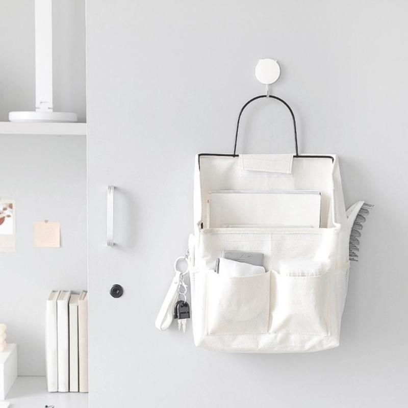 Wall Hanging Storage Bag Waterproof Over The Door Closet Organizer Hanging Pocket Organizer Box Containers for Bedroom