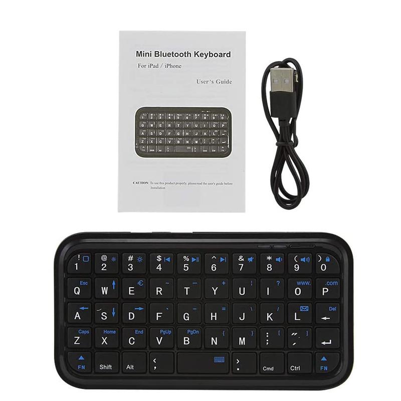 Mini Rechargeable Bluetooth System Universal Wireless Bluetooth Mini Portable Practical Keyboard Charging Wireless Pocket Keypad