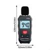 High Precisions Digital Sound Level Decibel Meter For Home Offices Industrial Noise Measurement With Backlits Display