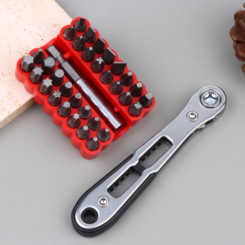 Space Saving Multi Function Ratchet Screwdriver for Difficult Angles Compact Versatile Tool for Office and Home Fixing