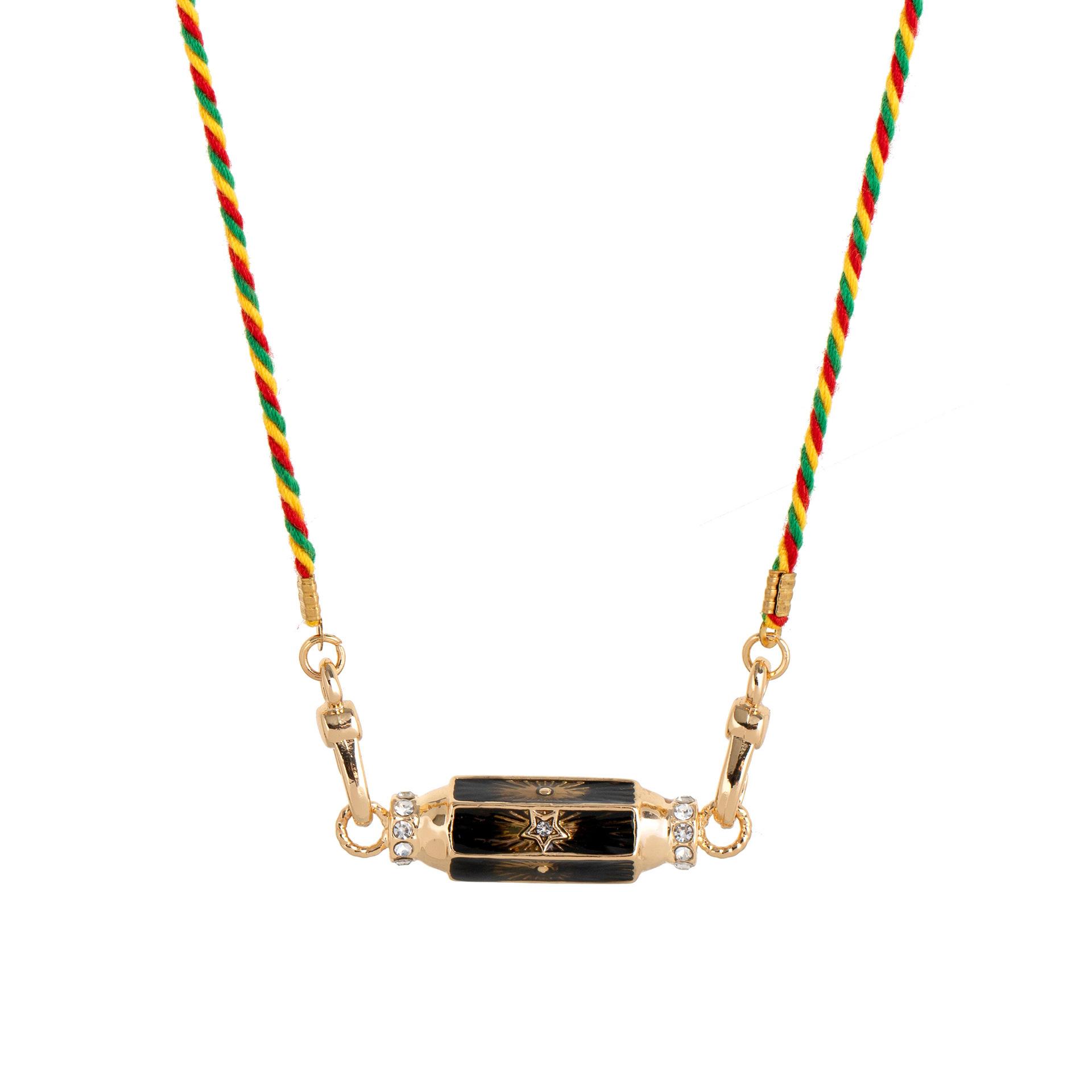 Light Color Tarot Necklace Bohemian Niche Design Star Eye Pendant Gold-Plated Color Retention