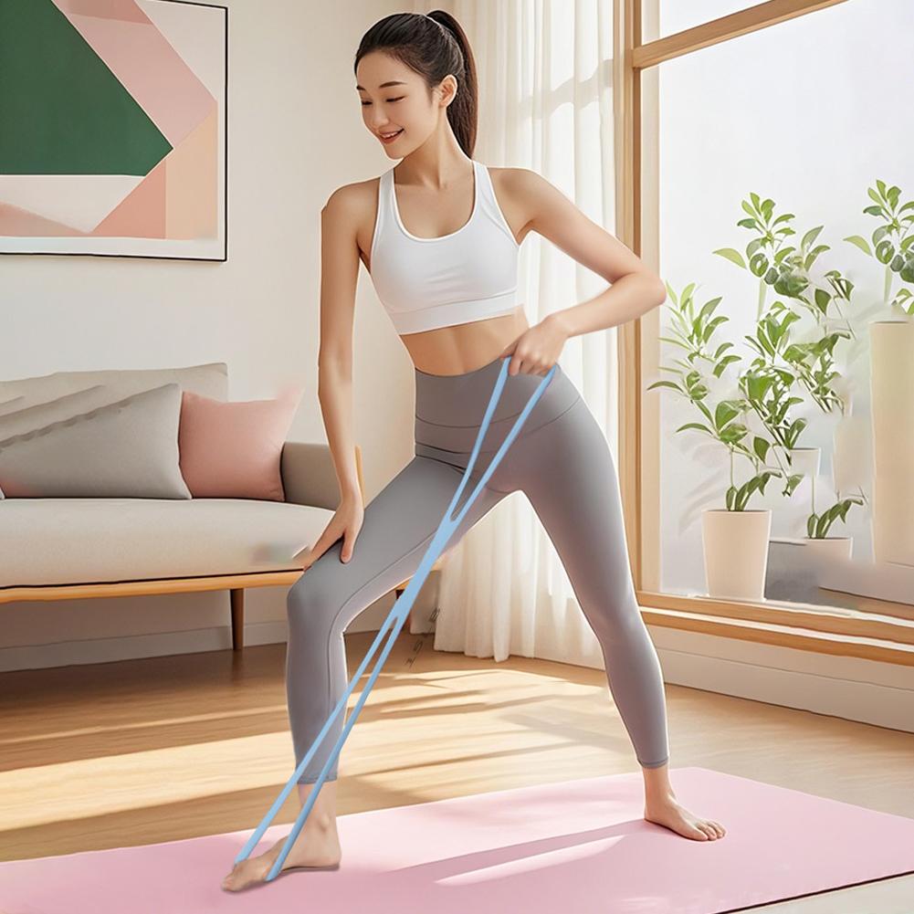 Figure 8 Fitness Resistance Band Yoga Resistance Band Fitness Pulling Rope for Home Fitness Equipment