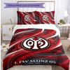 Mainz FC Printed 3PCS Bedding Set Breathable Duvet Cover with Pillowcases Decorative Bed Linen for Bedroom Home