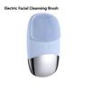 Electric Facial Cleansing Brush Silicone Sonic Face Cleaner Deep Pore Cleaning Skin Massage Intelligent Cleansing Brush Device