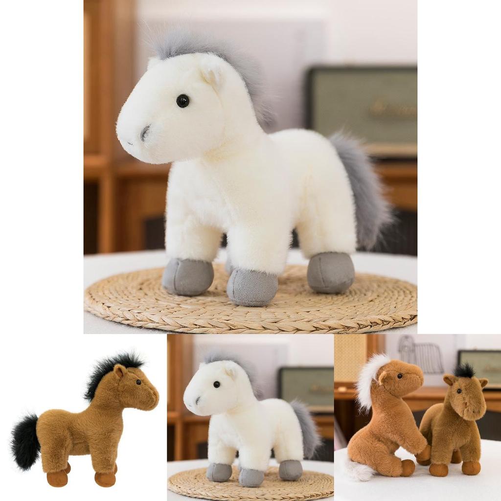 Plush Horse Toy With Pp Cotton Filling For Kids And Kids Gifts