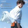 USB Rechargeable Waist Fan: High-Speed, Long Battery Life, 100 Speed Settings, Portable for Outdoors
