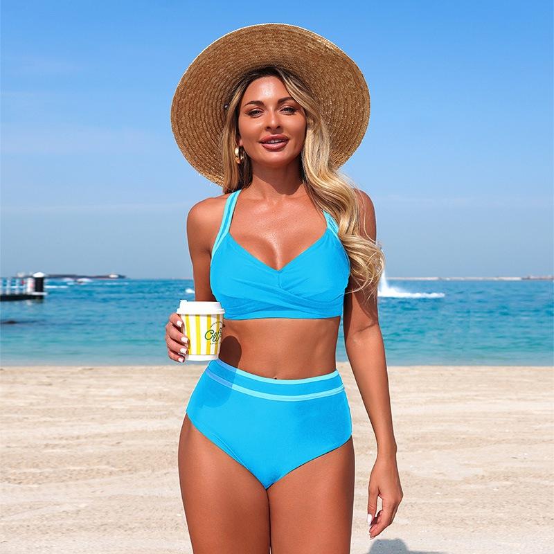 Zwemkleding nieuwe gesplitste zwemkleding bikini op voorraad bikini