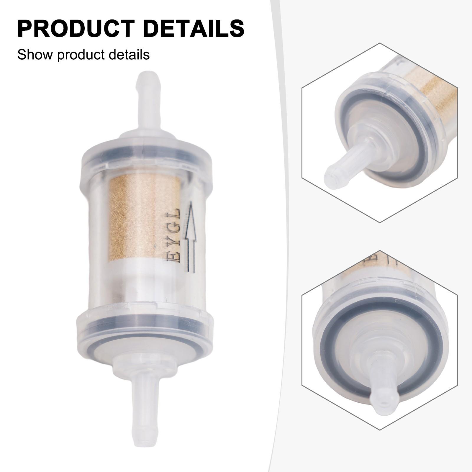 

Фильтр топливный автомобильный бензиновый рядный 1x 86x28 мм ABS пластик