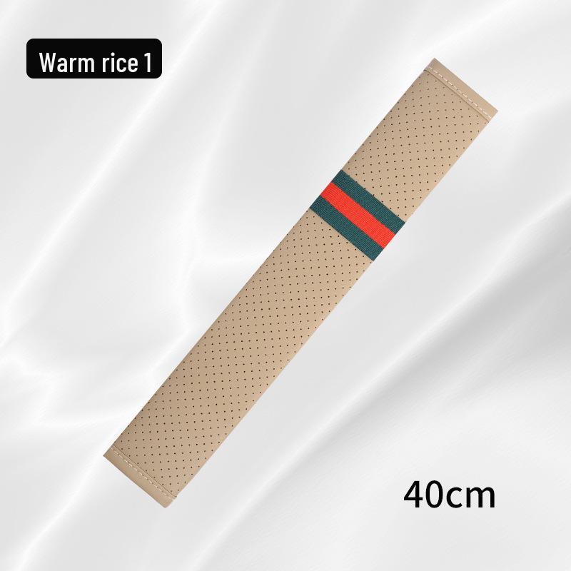 HFY Leather Car Seat Belt Shoulder Pad - Child Safety Decor Accessory