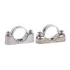 304 Stainless Steel Stand-Off Bracket & 316 Saddle Clamp