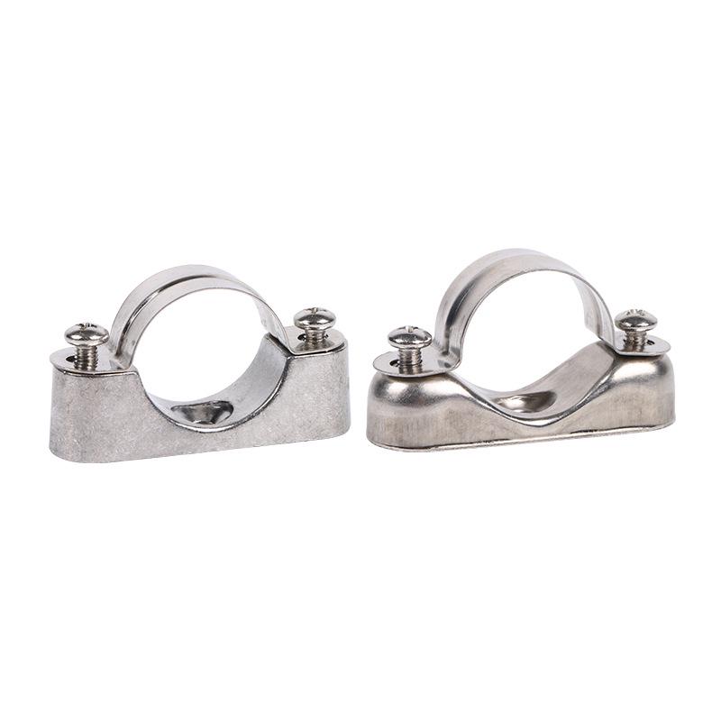 304 Stainless Steel Stand-Off Bracket & 316 Saddle Clamp