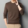 G·TENNA Men's D-HAC3658 100% Wool Crew Neck Pullover Sweater