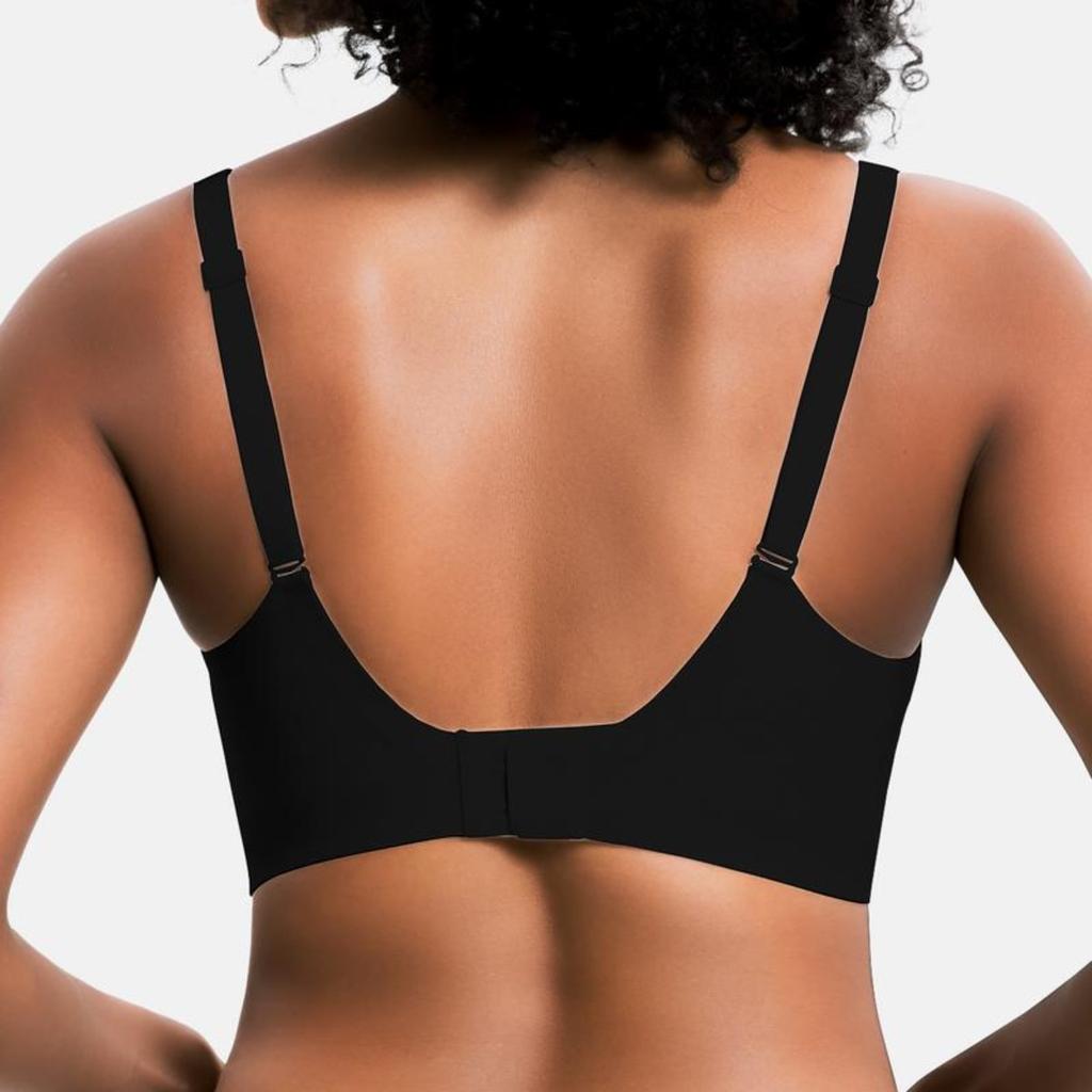 Non Marking Underwear, Women's, Gathered Thin Style, No Steel Ring, Cinched Breast, Anti Sagging, Soft Support, Bra