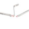 Palanca de Neumático de Bicicleta Metal Montaña Bicicleta Rueda de Bicicleta Extractor Palanca de Neumático Barra de Palanca de Bicicleta Herramienta para Palancar