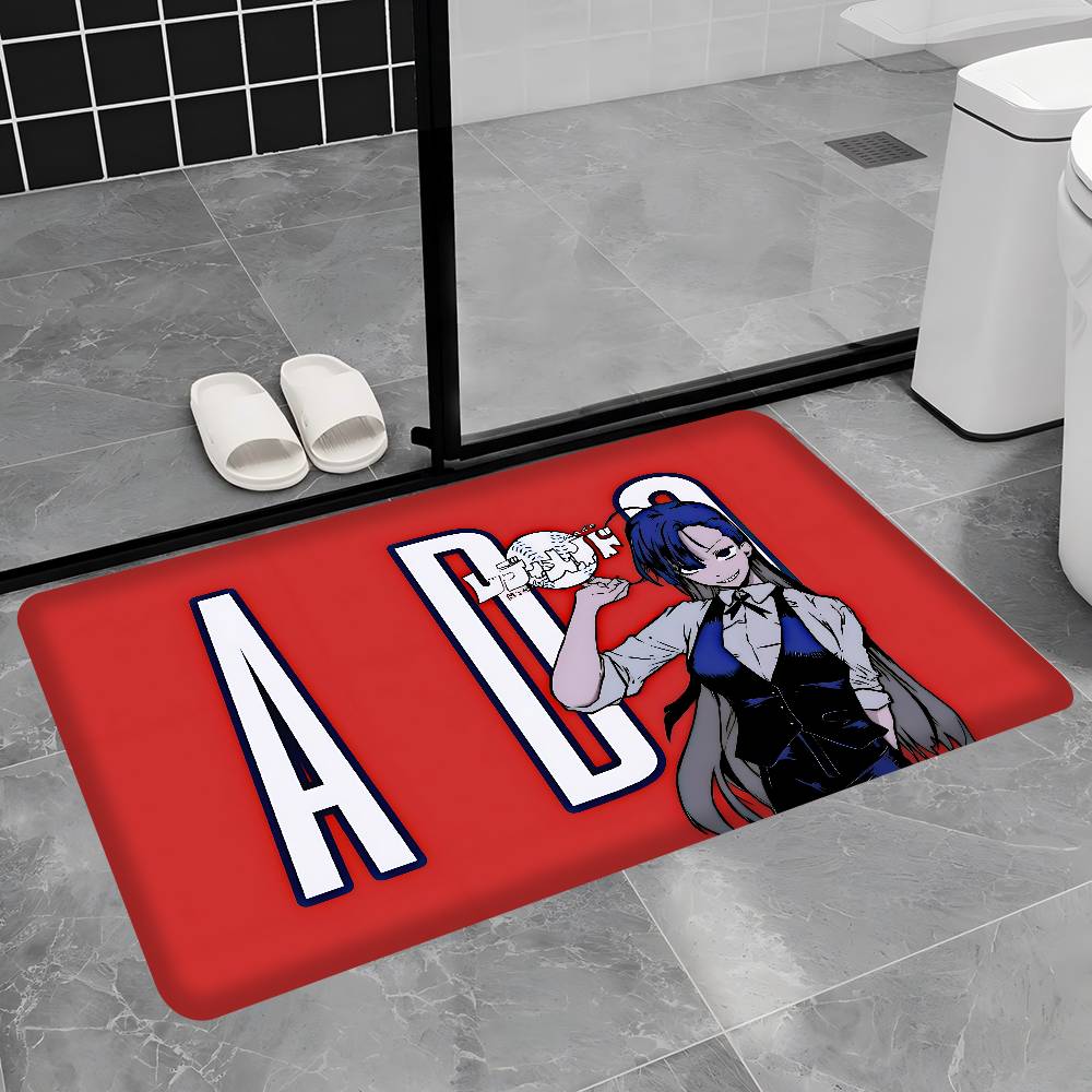 

Virtual Singer Ado Floor Mat Rectangle Anti-slip Home Soft Badmat Front Door Indoor Outdoor Mat Hotel Decor Mat 40cm x 60cm