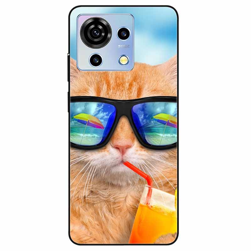 For ZTE Blade V50 Vita Case Phone Cover Shockproof TPU Soft Silicone Fundas for ZTE Blade V50 Vita V50Vita 6.75 Luxury Astronaut