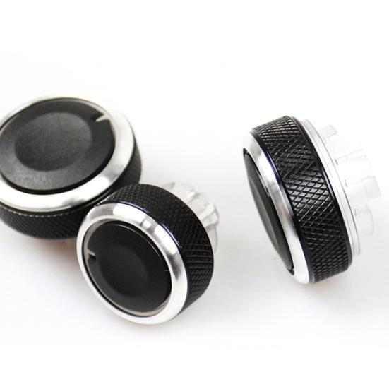 3Pcs/Set Car Air Conditioner AC Switch Knob Heat Control for Focus Max Mondeo