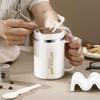 Cold Water Drinks Tumbler Tea Milk Cup 304 Stainless Steel Coffee Mug With Spoon Double Wall Thermal Stainless Steel