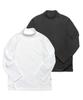Yunieopaeleol [2Pack] Double Cotton Half Turtleneck Long Slip