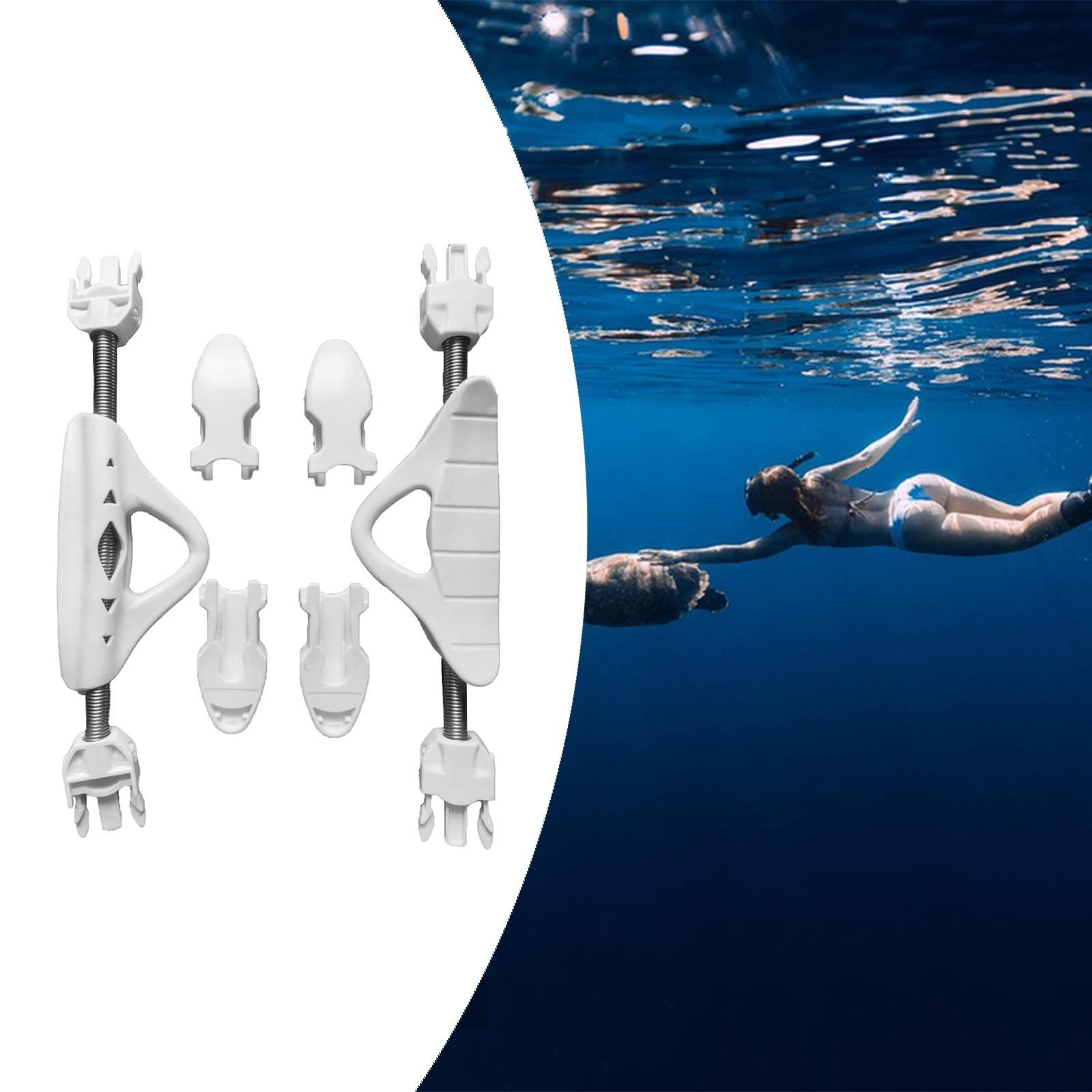 

2 шт. Ремни для ласт для подводного плавания, Замена для дайвинга, Запасные части, Удобные на пятке M