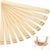 8 pezzi 3mm/5mm/7mm/10mm Guide per Mattarello in Legno Binari per Mattarello in Argilla Per Ceramica e Argilla da Vasellame