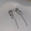 Luxury Bow Tassel No-Piercing Ear Cuff: Chic & Sweet High-End Ear Clip