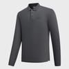 Emporio Armani 2025 Autumn Winter Casual Commuter Versatile Long Sleeve Polo Shirt Men Tops 8NPF15-PJVQZ-U8117