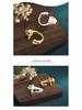 2022 Year of the Tiger Gold Plated Chalcedony Agate Pixiu Ring: Chinese Style Retro Thumb Ring
