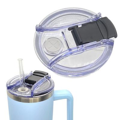 1 st Slitstarkt för Kopp med Handtag Flaskskydd Termosmugg 20/30/40oz Kopplock Flerfärgad Stänksäker Plastlock