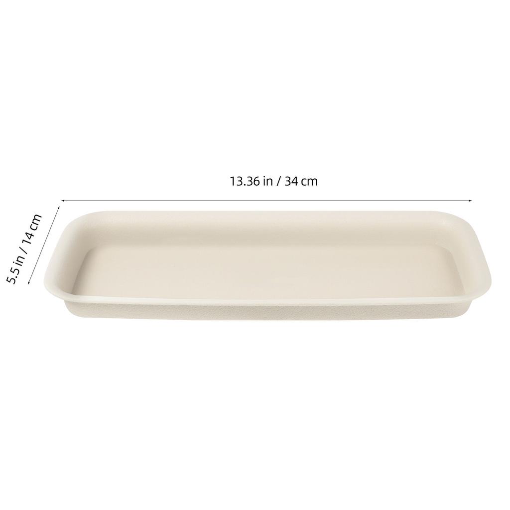 3Pcs Professional Flowerpot Water Trays Sturdy Plastic Gardening Flowerpot Bottom Trays Anti-Leakage Plant Pot Water Plates