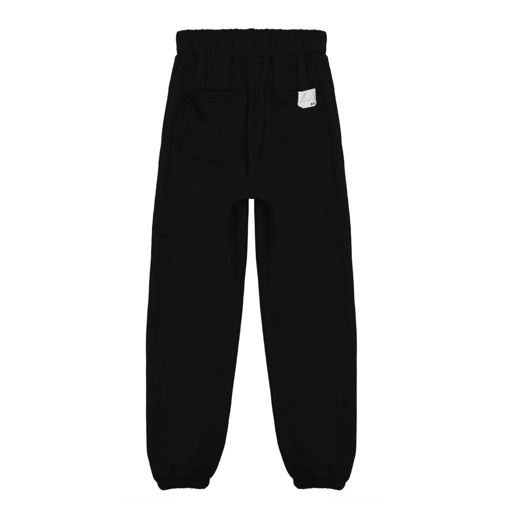 SAAI 003 ‘A’ Logo Sweatpants Black