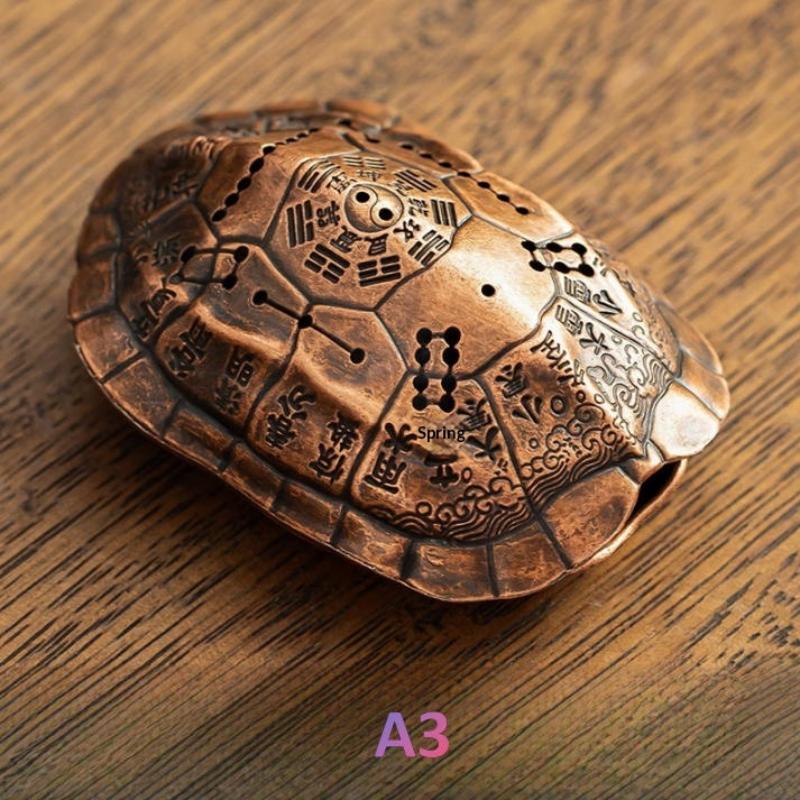 Traditional Chinese Tortoise Incense Holder - Zen Meditation & Bagua Suitable For Home Temple Zen Room Decor Meditation Ornament