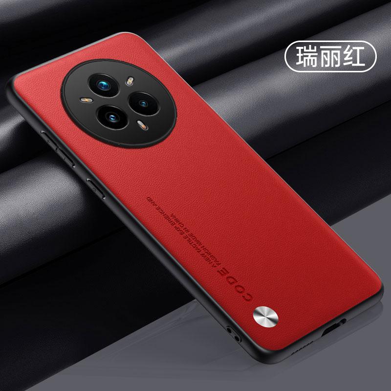 Leather Funda for Realme 14 Pro Plus / 15 Pro Case Luxury Plain Leather Protection Cover Capa for Realme 14 Pro Cases