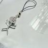 Lovely Metal Ghost Mobile Phone Lanyard Cute Ghost Phone Strap Cell Phone Chain Keychain For Halloween Gifts
