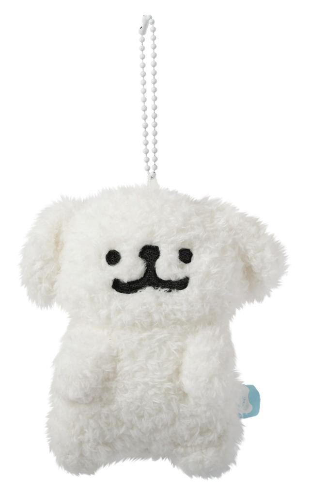Maltese Plush Mascot Ball Chain Maltese Keychain Puppy Life Korean Puppy [Maltese] (Sitting) [Official] / (Maltese)