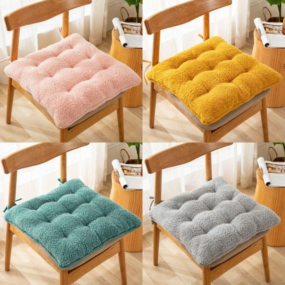 Ultra Soft Seat Cushion Winter Thick Car Seat Pad Durable Office Chair Pad  Office Home Decor